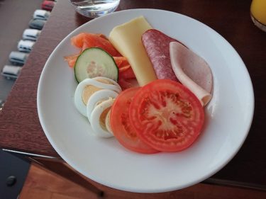 ヒルトンレイキャビク ノルディカのラウンジ朝食（アイスランド旅行2018 その17）