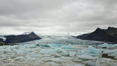 フィヤトルスアゥルロゥン氷河湖（アイスランド旅行2018 その24）