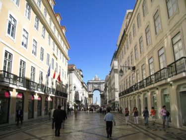 リスボン「リスボン中心部 バイシャエリア 」（ポルトガル2008 その17）[Portugal Lisboa]