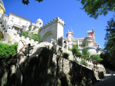シントラ「ペーナ宮殿 ムーアの城跡 王宮」（ポルトガル2008 その21 世界遺産）[Portugal Sintra]
