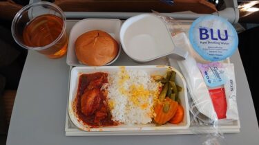 シルクエアー シンガポール＞シェムリアップ 搭乗記と機内食（カンボジア・アンコールワット旅行2020年1月 その2）