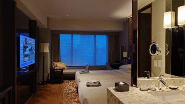ハイアットリージェンシー横浜 宿泊記1 クラブツインルームの部屋（2023年2月）