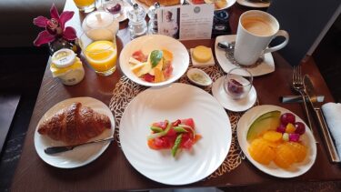 ANAインターコンチネンタル東京 宿泊記3 クラブラウンジ ピエールガニェールの朝食（2023年8月）