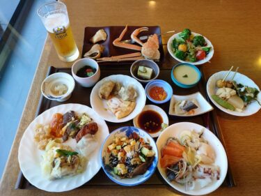 礼文観光ホテル 咲涼【旧 三井観光ホテル】宿泊記 温泉やお部屋、夕食朝食ブュッフェの内容